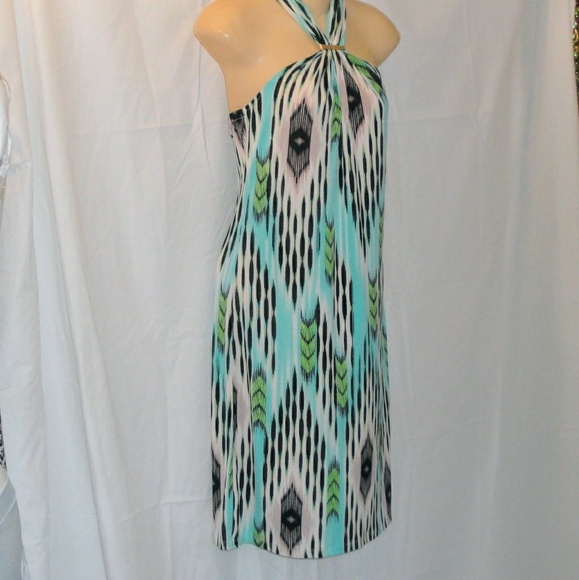 Jennifer Lopez Tops - Jennifer Lopez Halter Top Tunic Dress Size S LN